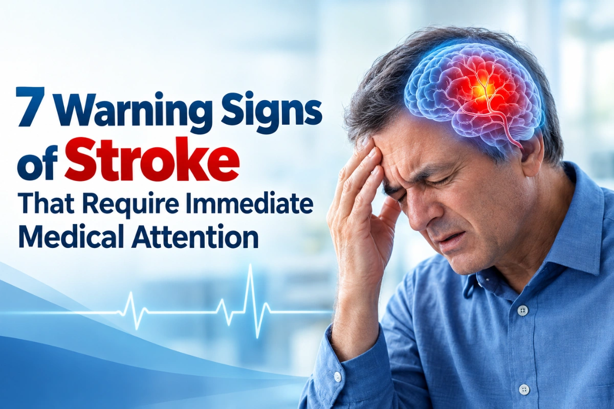 7 Warning Signs of Stroke That Require Immediate Medical Attention